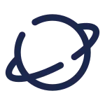 Planet SVG Icon